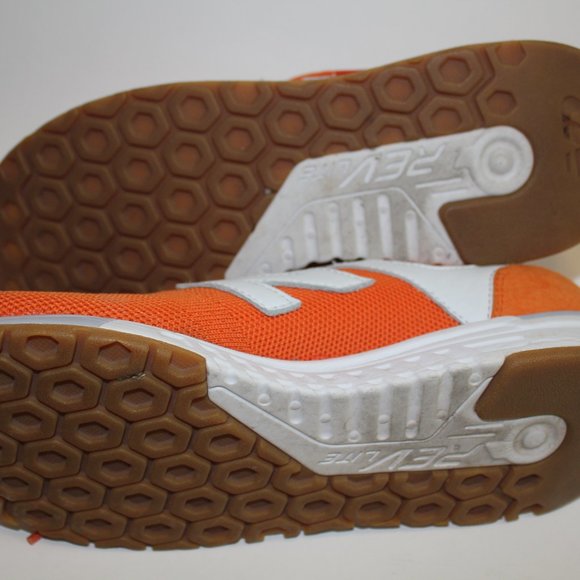 New Balance Rev Lite 247 Orange White Mesh Sneakers Shoes SAMPLE Men Size 10.5 ? - Picture 7 of 12